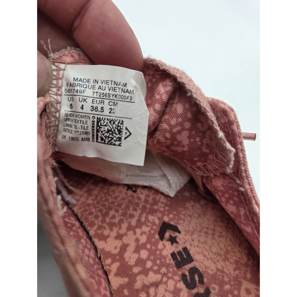 Converse Chuck Taylor All Star Shoreline Slip On Sneakers Pink Womens 537084C - Picture 4 of 6